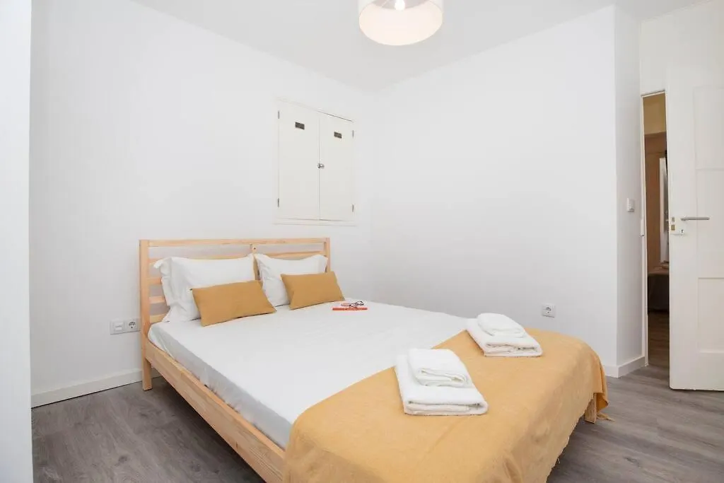 Santa Marta Cozy Apt W/ Ac Лиссабон 0*,